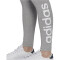 adidas Loungewear Essentials High-Waist Logo Leggings Damen 83F7 - mgreyh/white XL