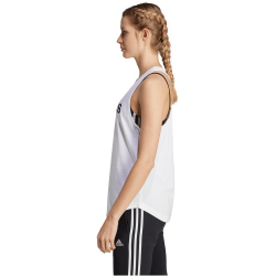 adidas Loungewear Essentials Loose Logo Tanktop Damen 001A - white/black XXS