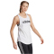 adidas Loungewear Essentials Loose Logo Tanktop Damen 001A - white/black XXS