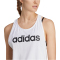 adidas Loungewear Essentials Loose Logo Tanktop Damen 001A - white/black XXS
