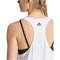 adidas Loungewear Essentials Loose Logo Tanktop Damen 001A - white/black XXS