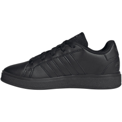 adidas Grand Court Lace-Up Sneaker Kinder A0QM - cblack/cblack/gresix 38 2/3