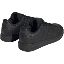adidas Grand Court Lace-Up Sneaker Kinder A0QM - cblack/cblack/gresix 38 2/3