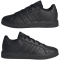 adidas Grand Court Lace-Up Sneaker Kinder A0QM - cblack/cblack/gresix 38 2/3