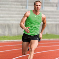 erima Marathon Shorts schwarz 6 (M)