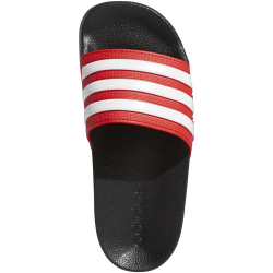 adidas Shower adilette Badelatschen Kinder A0QM - cblack/ftwwht/vivred 28