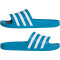 adidas Aqua Adilette Badelatschen A6WM - solblu/ftwwht/solblu 37