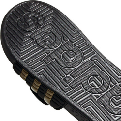 adidas Adissage Badelatschen Herren A0QM - cblack/goldmt/cblack 50