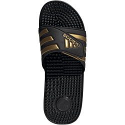 adidas Adissage Badelatschen Herren A0QM - cblack/goldmt/cblack 50