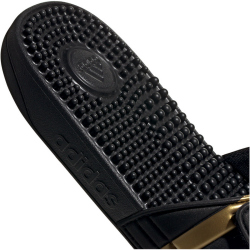 adidas Adissage Badelatschen Herren EG6517 - core black/gold met./core black 50