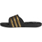 adidas Adissage Badelatschen Herren EG6517 - core black/gold met./core black 50
