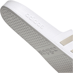 adidas Aqua Adilette Badelatschen EF1730 - cloud white/platin met./cloud white 37