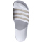 adidas Aqua Adilette Badelatschen EF1730 - cloud white/platin met./cloud white 37