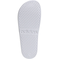 adidas Aqua Adilette Badelatschen EF1730 - cloud white/platin met./cloud white 42