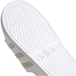 adidas Aqua Adilette Badelatschen EF1730 - cloud white/platin met./cloud white 42