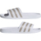 adidas Aqua Adilette Badelatschen EF1730 - cloud white/platin met./cloud white 47