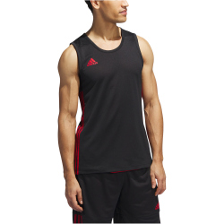 adidas 3G Speed Reversible Basketballtrikot Herren 095A - black/powred S