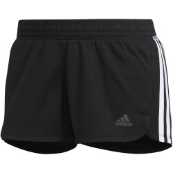 adidas Pacer Knit Shorts Damen 095A - black/white XS