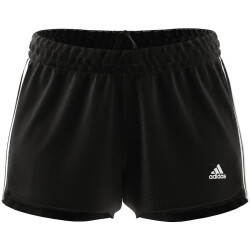 adidas Pacer Knit Shorts Damen 095A - black/white XS