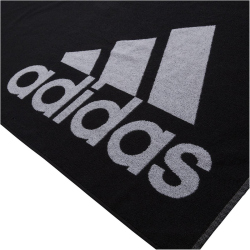 adidas Handtuch L 095A - black/white