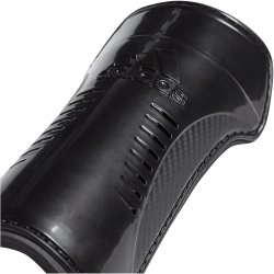 adidas Schienbeinschoner mit integrierter Socke Kinder 095A - black/white S