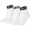 3er Pack Calvin Klein Logo Welt Quarter Socken Herren