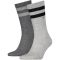 2er Pack Calvin Klein gestreifte und lässige Crew Socken Herren
