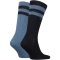 2er Pack Calvin Klein gestreifte und lässige Crew Socken Herren