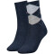 2er Pack TOMMY HILFIGER Check Socken Damen