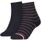 2er Pack TOMMY HILFIGER Preppy kurze Socken Damen