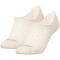 2er Pack Calvin Klein High-Cut Diamond Füßlinge Damen 003 - nude