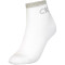 Calvin Klein Big Crystal Logo Short Socken Damen 002 - white