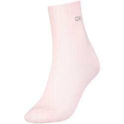 Calvin Klein Crystal Logo Short Socken Damen 003 - pink