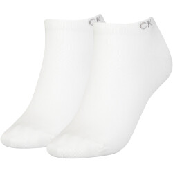 2er Pack Calvin Klein Sneakersocken Damen 002 - white
