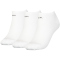 3er Pack Calvin Klein Logo Sneakersocken Damen 002 - white