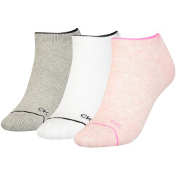3er Pack Calvin Klein Athleisure Sneakersocken Damen 003...