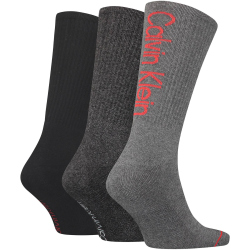 3er Pack Calvin Klein Athleisure Crew Socken Herren 005 -...