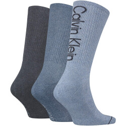 3er Pack Calvin Klein Athleisure Crew Socken Herren 004 -...