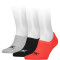 3er Pack Calvin Klein High-Cut-Logo Füßlinge Herren 005 - red combo