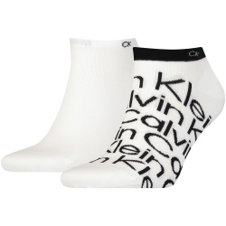 2er Pack Calvin Klein All-Over Print Sneakersocken Herren...