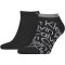 2er Pack Calvin Klein All-Over Print Sneakersocken Herren 001 - black 39-42