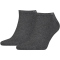 2er Pack Calvin Klein l&auml;ssige Sneakersocken Herren 003 - dark grey melange 39-42