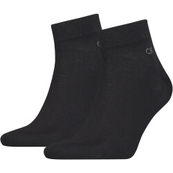 2er Pack Calvin Klein Quarter Socken Herren 001 - black...