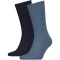 2er Pack Calvin Klein Socken Herren 005 - denim melange 43-46