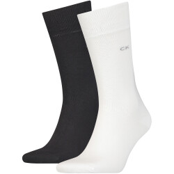 2er Pack Calvin Klein Socken Herren 004 - white 39-42