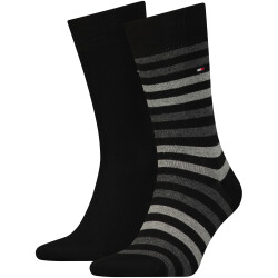 2er Pack TOMMY HILFIGER Duo Stripe Socken Herren 200 -...