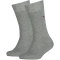 2er Pack TOMMY HILFIGER Basic Socken Kinder 758 - middle grey melange 23-26