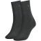 2er Pack TOMMY HILFIGER Casual Socken Damen 030 - anthracite melange 35-38