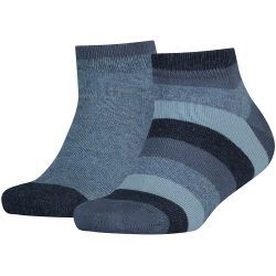 2er Pack TOMMY HILFIGER Basic Stripe Quarter Socken...