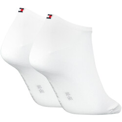 2er Pack TOMMY HILFIGER Sneakersocken Damen 300 - white...